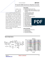 5V Input 2A 2.5Mhz Synchronous Step-Down Converter: Preliminary Datasheet