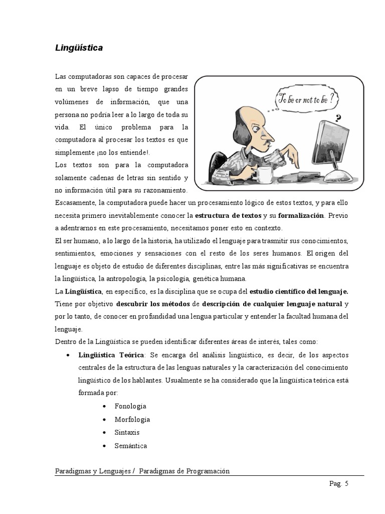 Unidad 1 - 1 - Introducción PDF | PDF | Lenguaje de programación ...