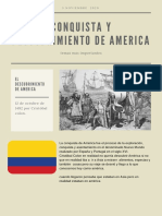 Conquista y descubrimiento de América en