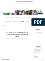 Aragua - "El Rojito" de TransAragua Llegó Al Municipio Costa de Oro PDF