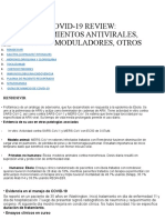 ANTIRETROVIRALES PARA COVID 19