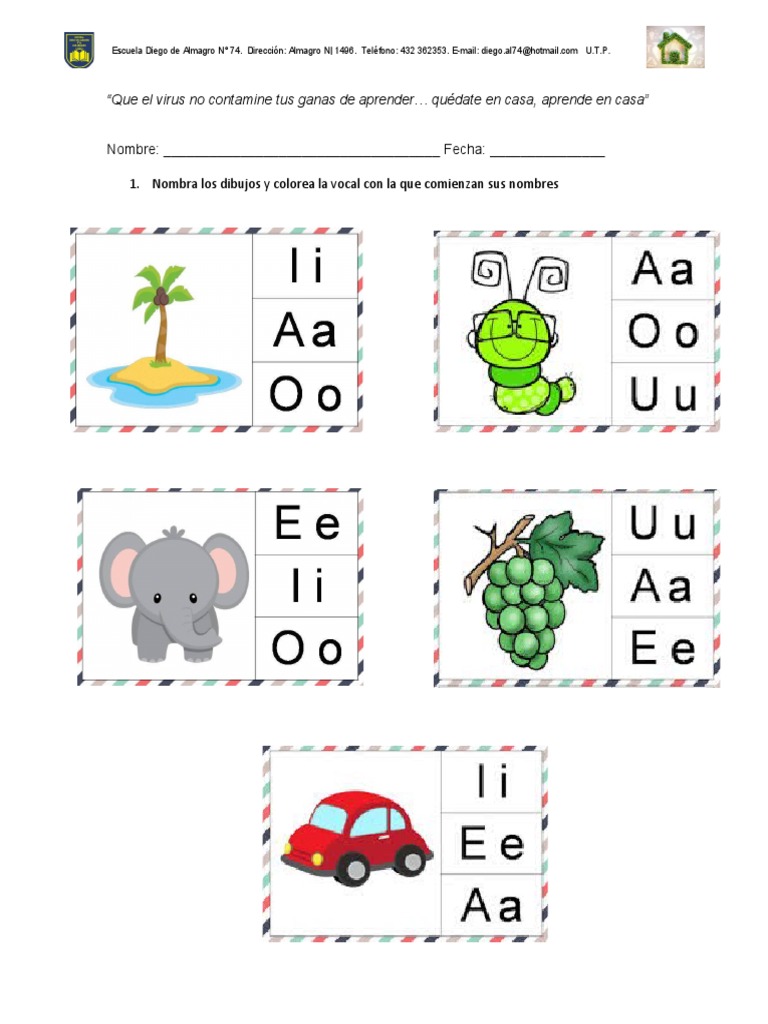 Actividades de Lenguaje para Kinder | PDF | Hogar, jardinería y bricolaje