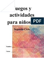 Juegos y Actividades Sgdo Ciclo