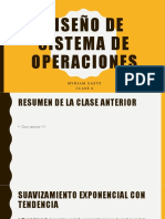 Diseño de Sistema de Operaciones - Clase 6