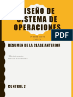 Diseño de Sistema de Operaciones - Clase 7