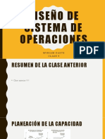 Diseño de Sistema de Operaciones - Clase 5 - 1