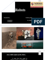 Space Robots: Presented by 17BME064 17BME065 Faculty Guide: Dr. Mihir Chauhans