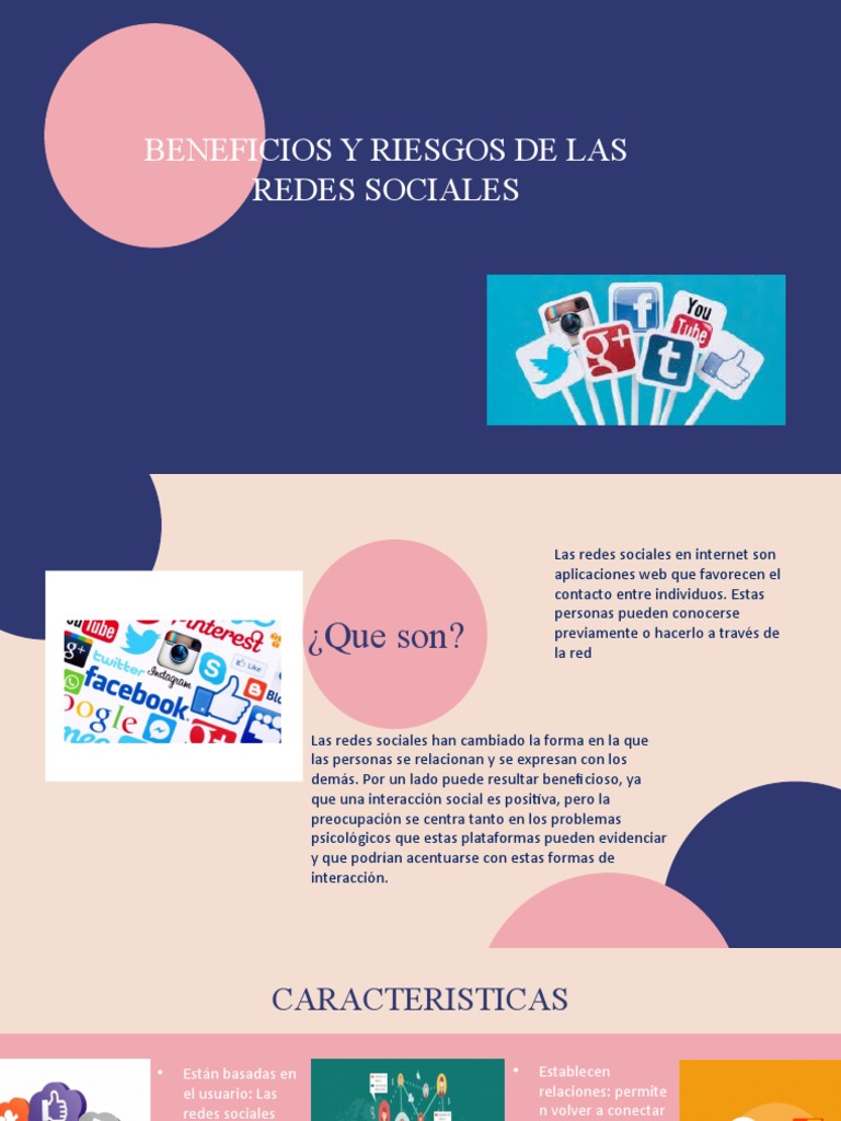 Beneficios y Riesgos de Las Redes Sociales | Descargar gratis PDF ...