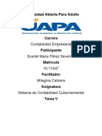 Tarea 5 Sistema Cont. Gubernamental