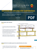 Método de Explotación Square Set PDF
