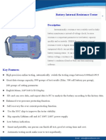 Battery Internal Resistance Tester