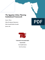 Egyptian Urban Planning Institutional Framework-Doha