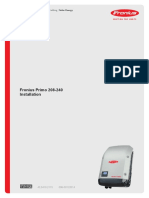Installation Guide for Fronius Primo 208-240 Solar Inverter