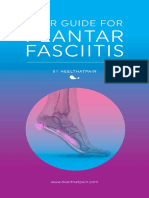 Plantar Fasciitis Ebook Guide