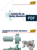 Instalación sellos mecánicos bombas