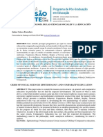 CRISIS DE LA EPISTEMOLOGÍA DE LAS CIENCIAS SOCIALES Y LA EDUCACIÓN COMPARADA.pdf