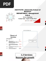 1.2 Services - Reasons For Growth