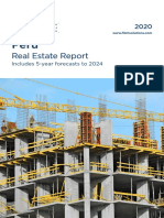Artículo Reporte de Cifras Inmobiliarias en Perú