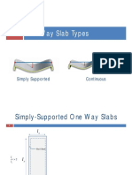 One-Way Continuous Slab Design