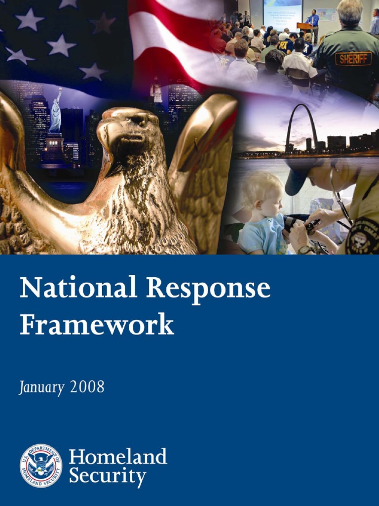 NATIONAL RESPONSE FRAMEWORK THIRD EDITION intelligence overview