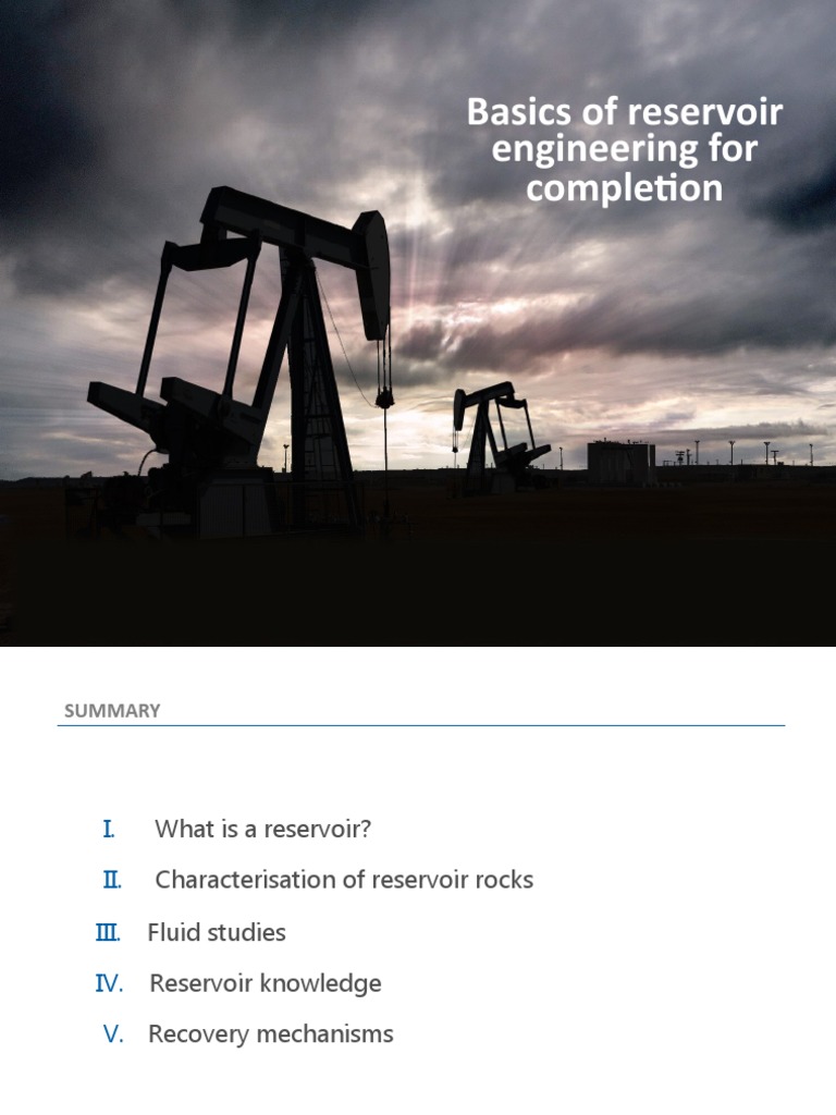 Reservoir Engineering Fundamentals | PDF | Petroleum Reservoir ...