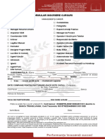 Formular Inscriere Cursuri Cod 01