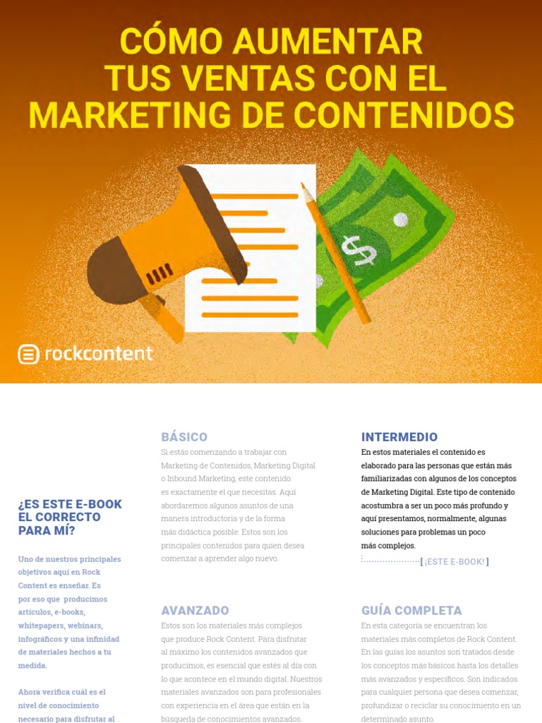 Cómo Aumentar Tus Ventas Con El Marketing de Contenidos | PDF ...