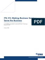 ITIL V3 - Making Business Services Serve the Business