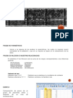 Prueba de Hipótesis No Paramétricas 1