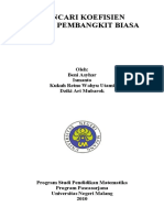 Discrete Mathematics Mencari Koefisien Fungsi Pembangkit Biasa