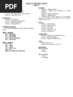 Class 2 Syllabus Overview 2024-2025 | PDF