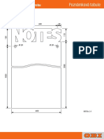 Bauplan Notiz-Tafel PDF