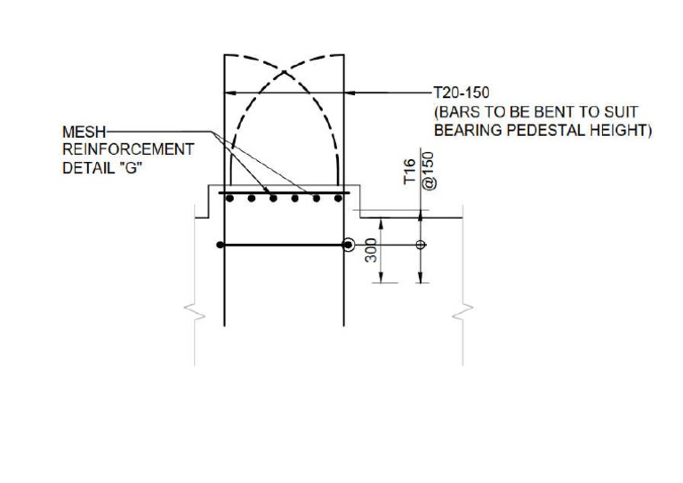 Pedestal Reinforcement Details PDF