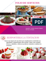 Repostería servicios