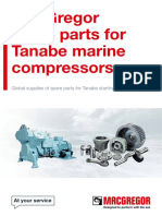 Global Supplies of Spare Parts For Tanabe Starting-Air Compressors