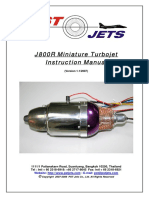J800R Miniature Turbojet Instruction Manual: (Version 1.1/2007)