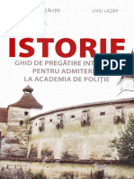 Istorie. Ghid de pregatire intensiva pentru Admiterea la Academia de Politie - Felicia Adascalitei, Liviu Lazar.pdf