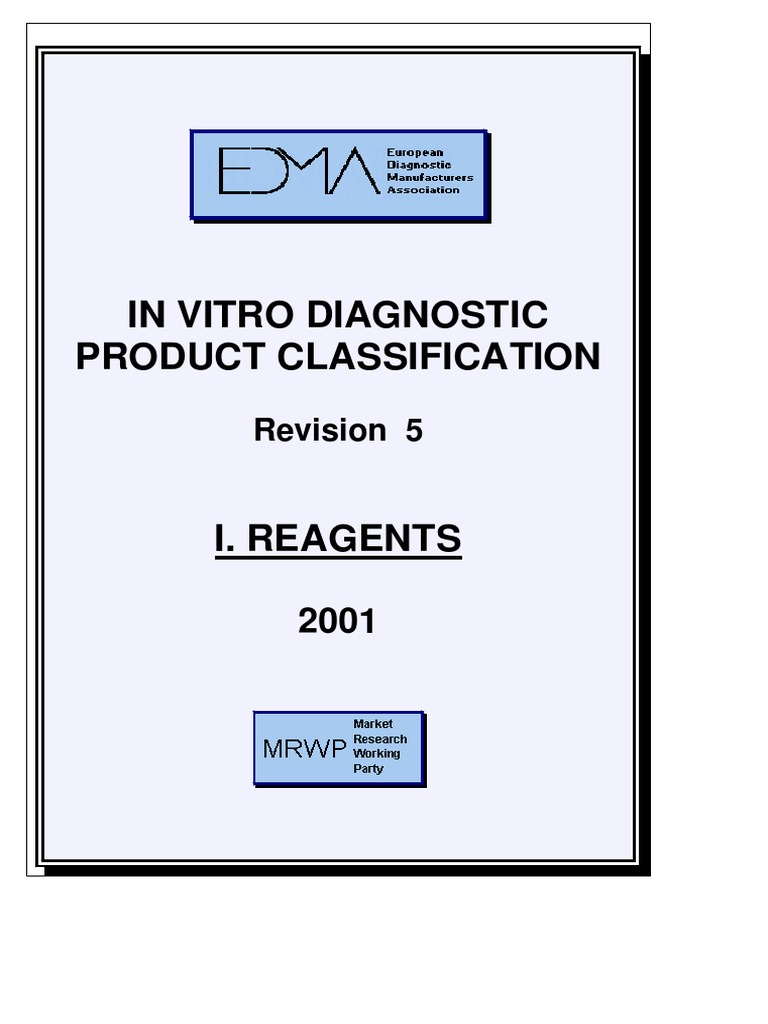 EDMA In Vitro Diagnostic Classification | PDF | Gonadotropin ...