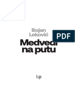 Medvedi Na Putu Odlomak Bojan Leković