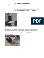 SFMA Shoulder Corrective Exercises PDF