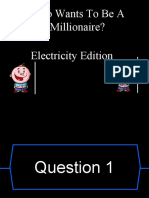 Who Wants To Be A Millionaire? Electricity Edition