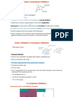 β-Lactamase Inhibitors: Clavulanic Acid and Sulbactam Mechanisms