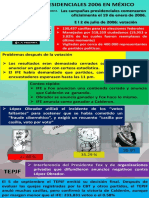 Elecciones 2006 Infografía
