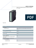 Data Sheet 6ES7321-1FH00-0AA0: Supply Voltage