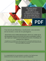 Pluralismo Teorico y Metodologias Combinadas para El Analisis