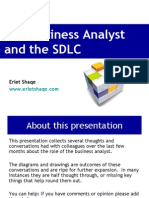 The Business Analyst and The SDLC