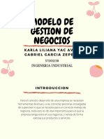 Modelo de Gestion de Negocios