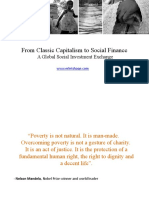 From Classic Capitalism To Social Finance: A Global Social Investment Exchange