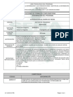 Informe Programa de Formación Complementaria - INTRO REDES