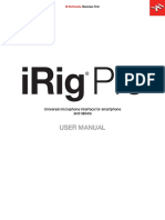 Irig Pre User Manual